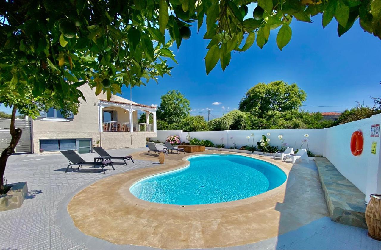 Villa Elena - Private Villa In The Heart Of Nature Chania  Exterior foto