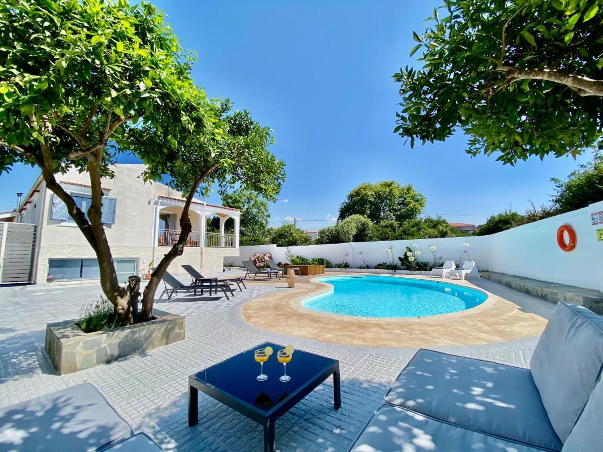 Villa Elena - Private Villa In The Heart Of Nature Chania  Exterior foto